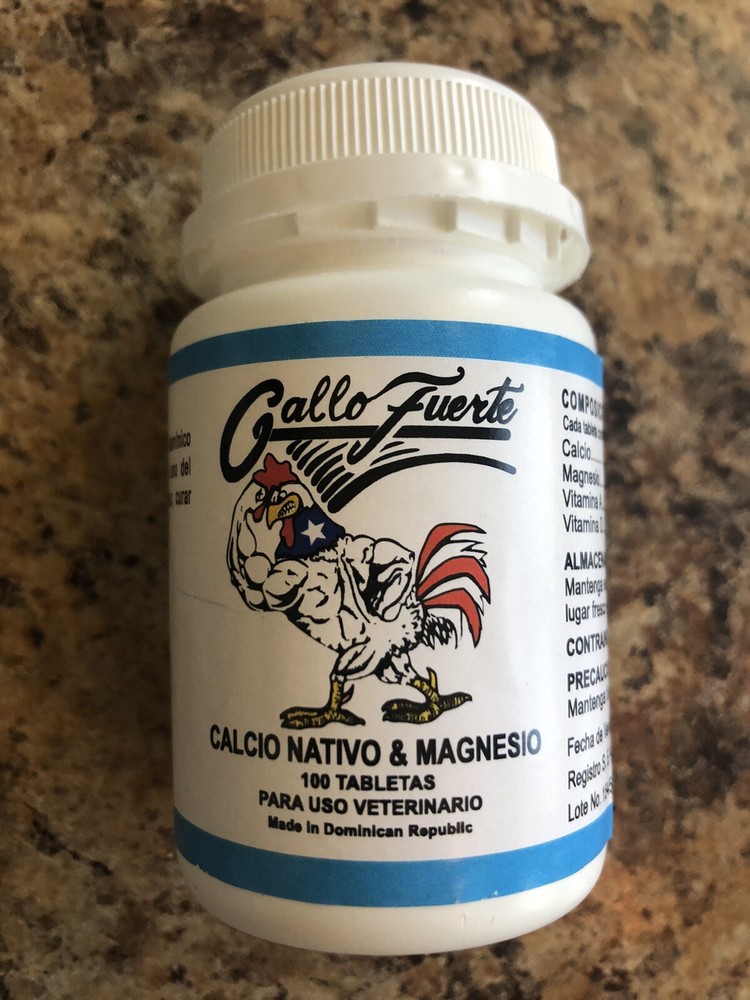Gallo Fuerte Calcium and Magnesium 100 tablets