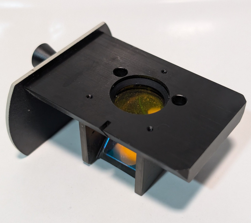 Nikon “B” Dichroic Fluorescence Filter Cube Slider For Microscope