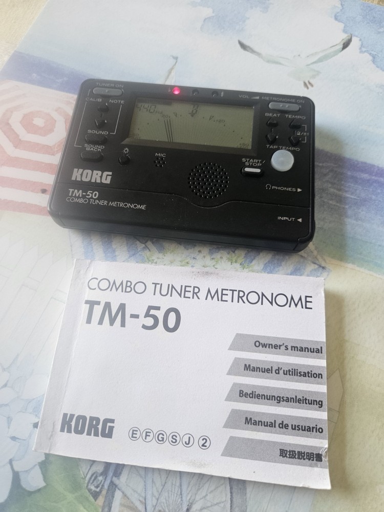KORG TM-50 Tuner Metronome Combo