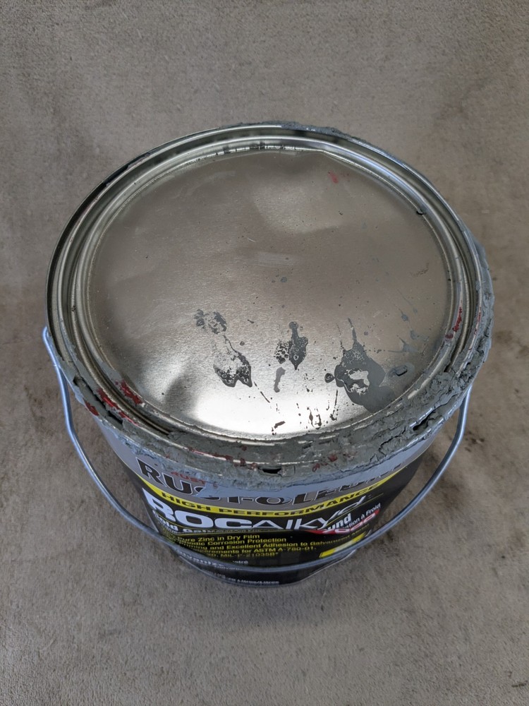 Rust-Oleum 206193 Cold Galvanizing Compound 7000 Metal Gray 1 Gallon