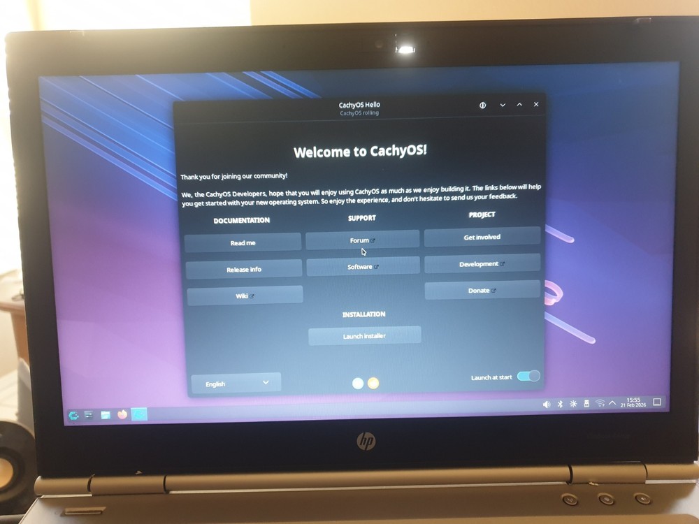 Linux CachyOS Desktop Edition 260124, Bootable Live and Install USB Flash Drive