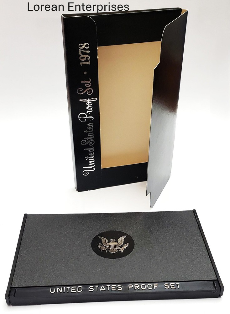 1978 ✼PROOF BOX✼ BOX AND LENS ONLY