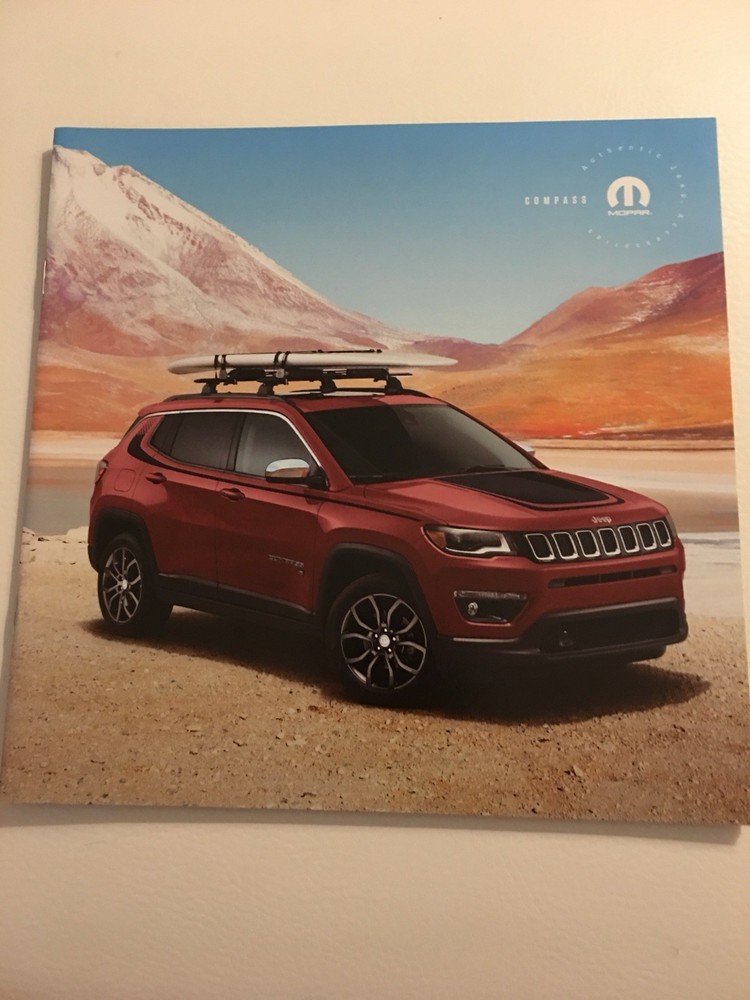 2017 JEEP COMPASS ACCESSORIES 14-page Original Sales Brochure