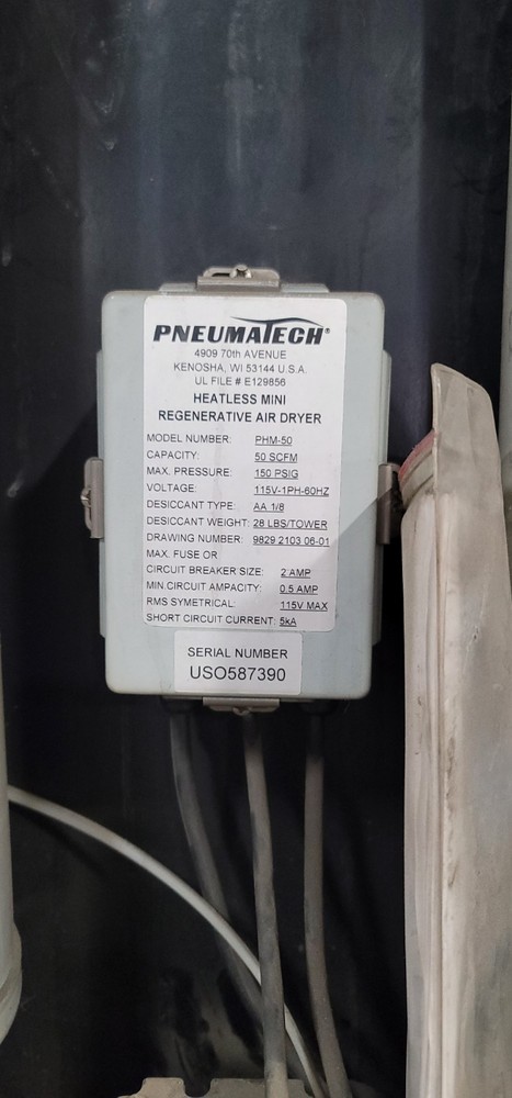 Pneumatech air dryer PHM-50. TWO UNITS