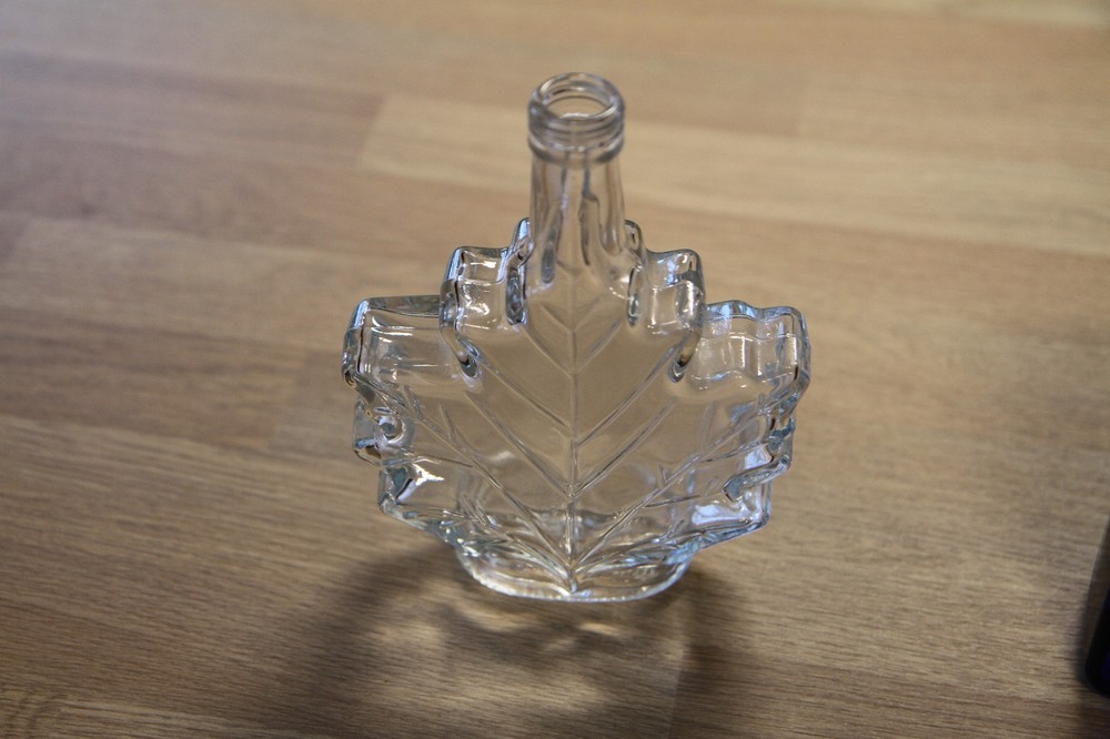 2 x Empty Glass Bottles, ideal for inserting lights