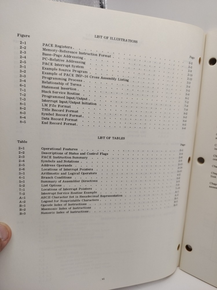 National Semiconductor PACE Microprocessor Manuals Lot 3 TTL Design 1976-77 VTG