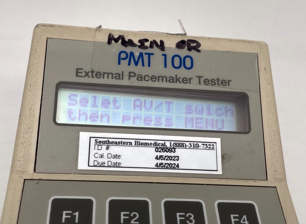 Netech PMT 100 Digital Handheld External Pacemaker Analyzer Test CALIBRATED 2024
