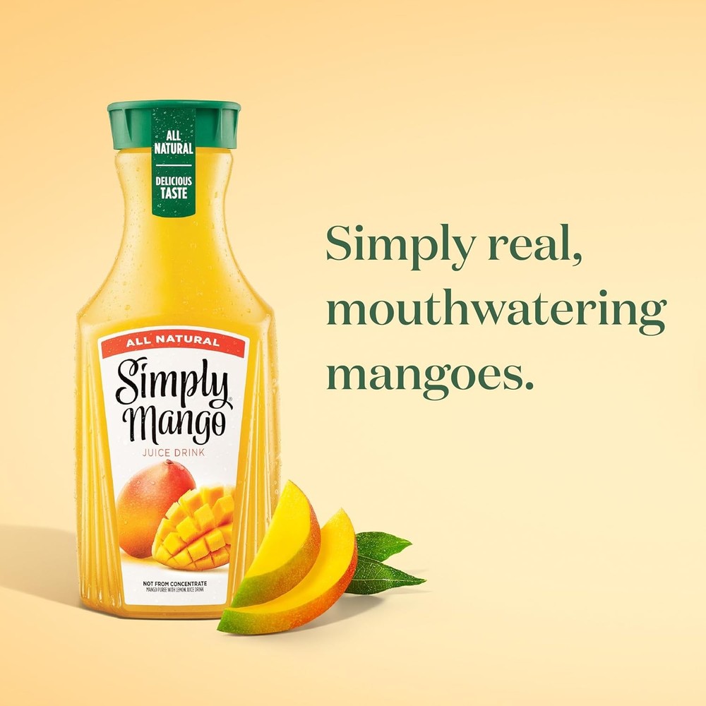 SIMPLY MANGO JUICE DRINK 52oz
