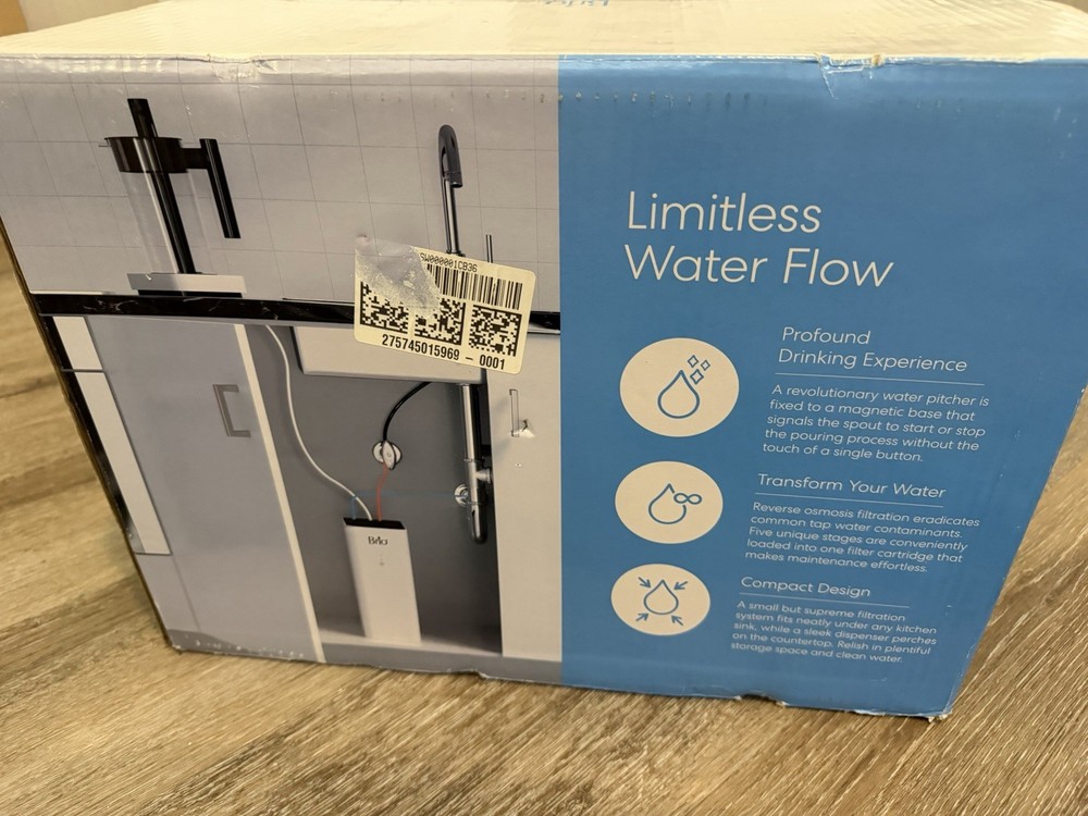 Brio Amphora Reverse Osmosis Under Sink Filtration System