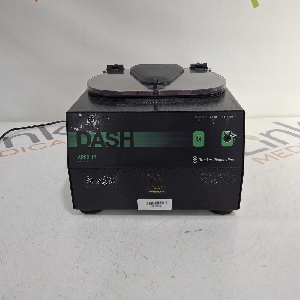 Drucker Diagnostics Dash Apex 12 Centrifuge