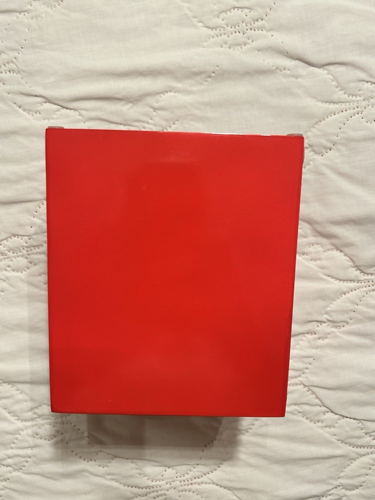 Jonathan Adler Tissue Box Cover Red