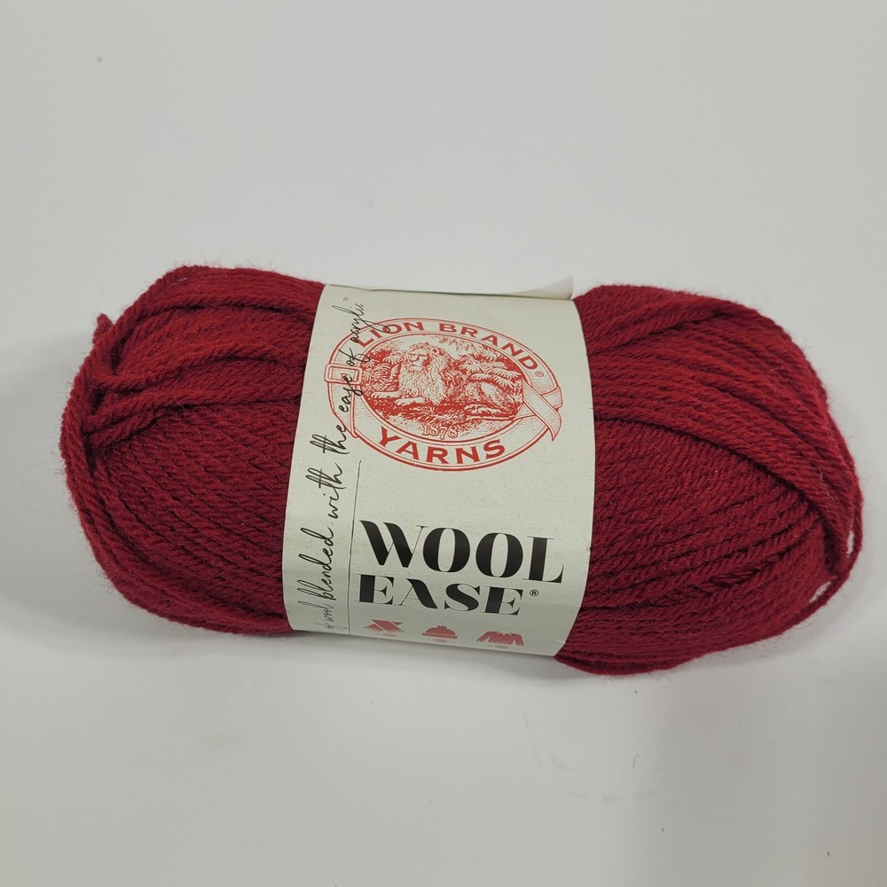 Lion Brand Wool Ease Thick & Quick Yarn 620-138 CRANBERRY