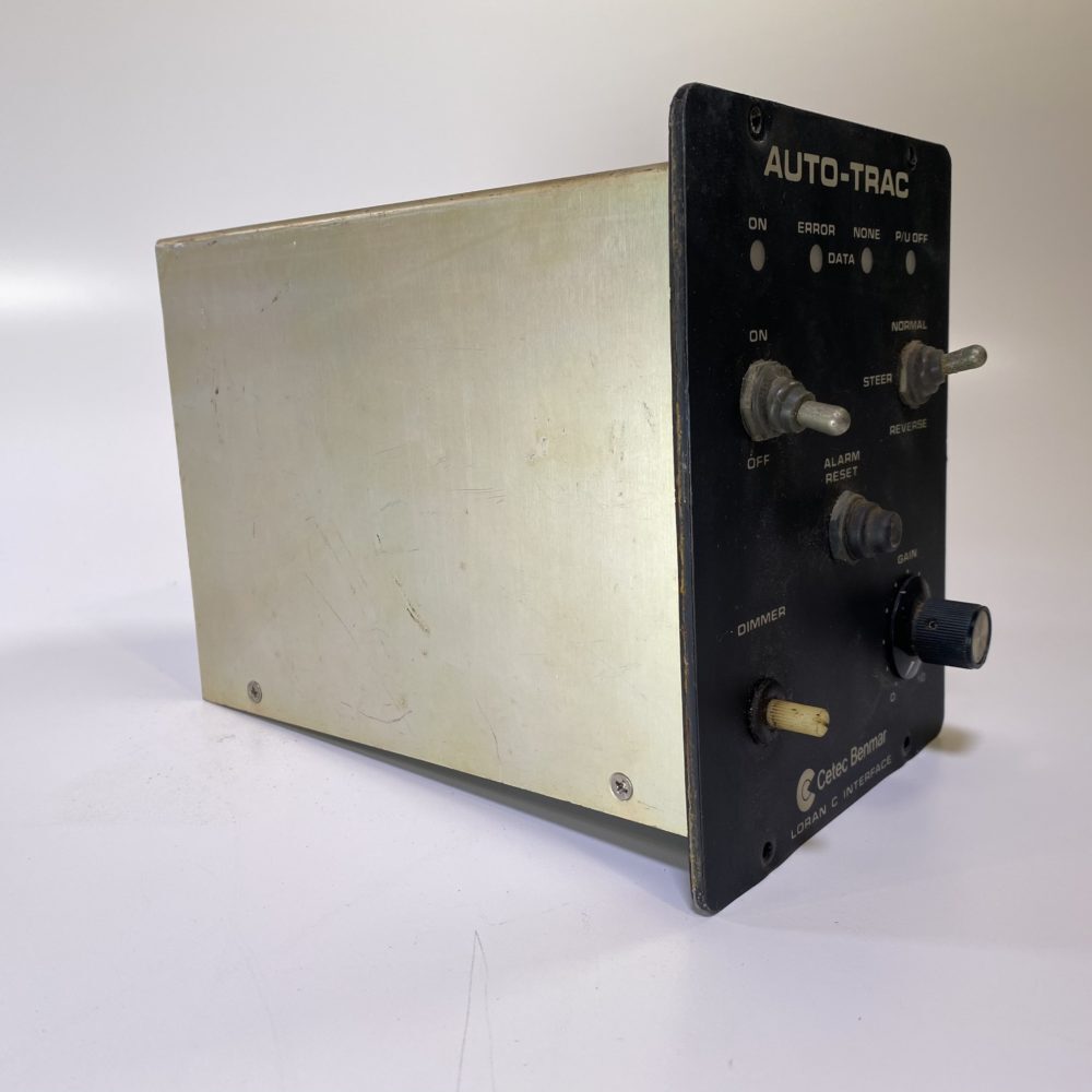 Cetec Benmar Auto-Trac Loran C Interface for Compu Course 220 Autopilot AS-IS