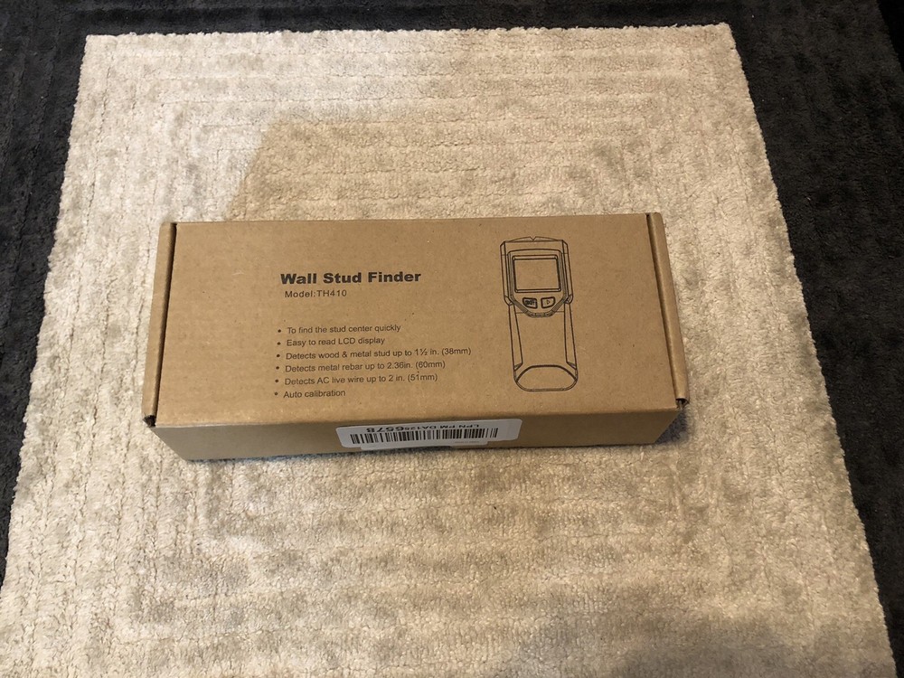 JAXWQ Stud Finder Wall Scanner Model TH410 Tested & Works Includes 9V Battery