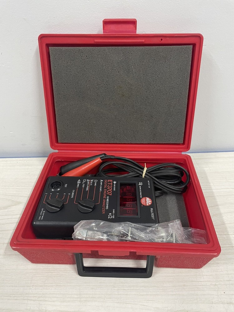 Mac Tool ET3707 Digital Engine Analyzer 10 Megohms Missing Test Lead- See Pics