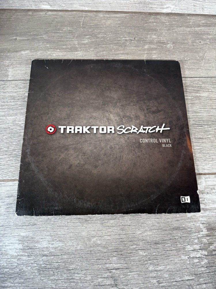 NATIVE INSTRUMENTS TRAKTOR SCRATCH CONTROL VINYL 12" BLACK - 2007