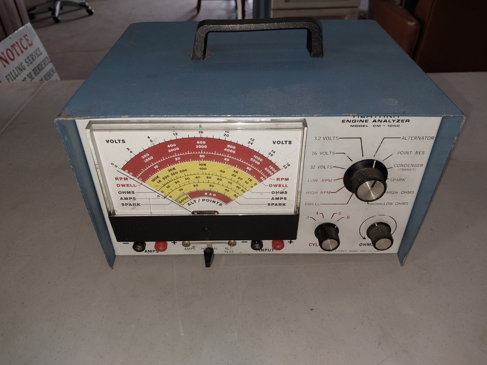 Heathkit Engine Analyzer CM-1050 works