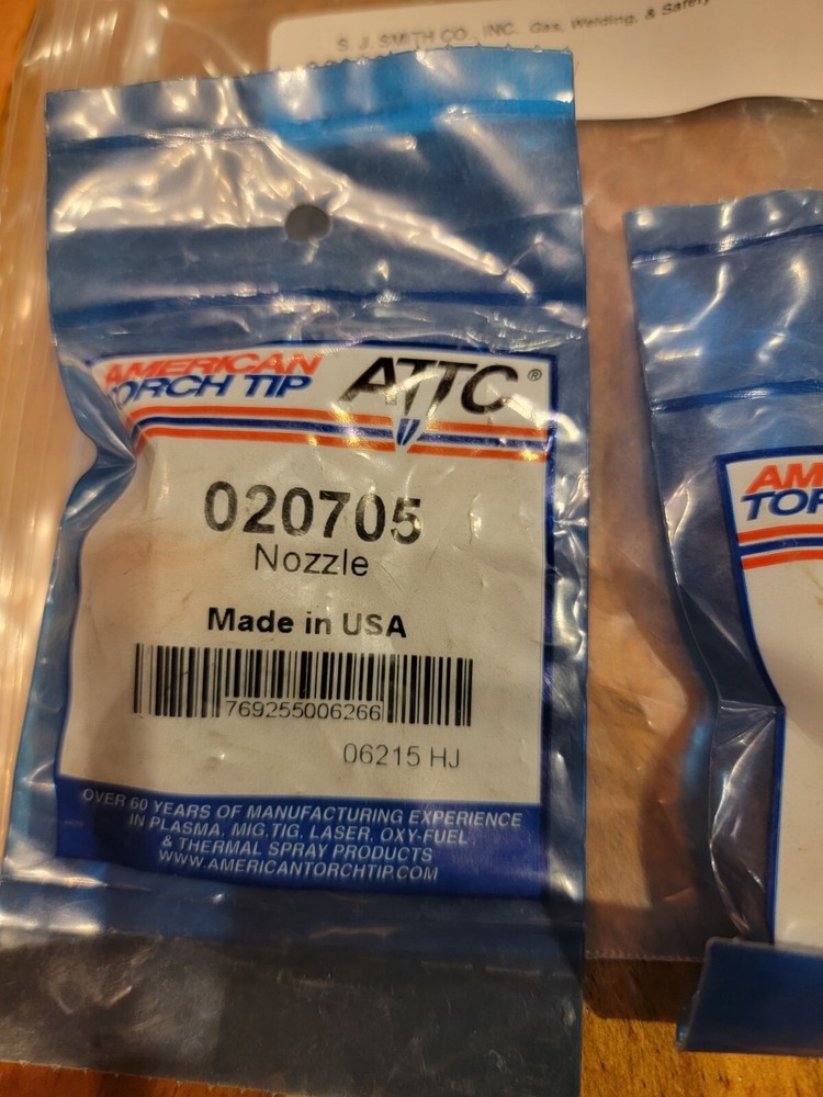 3pk ATTC 020705 PLASMA NOZZLE FOR HYPERTHERM