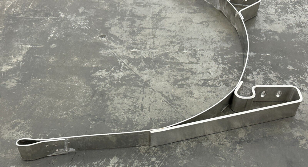 NAVISTAR UNFINISHED FUEL TANK STRAP 35-1/4" OVERALL WIDTH 2" STRAP WIDTH