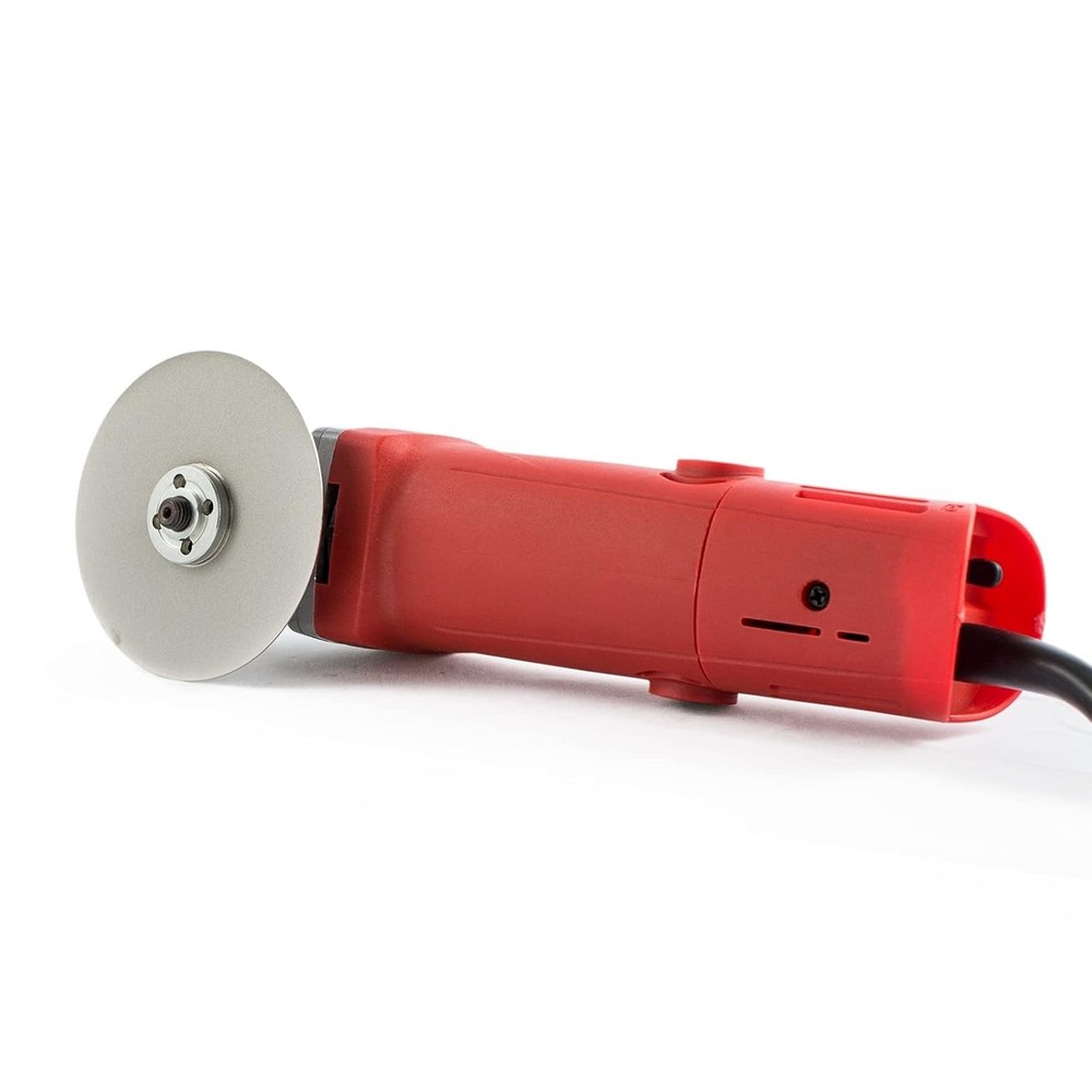 4 Inch Diamond Coated Flat Lap Disk - Essential for Precision Lapidary Use