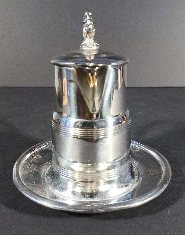 Apollo Silver Cream Pitcher, silverplate, with silvercloth storage bag