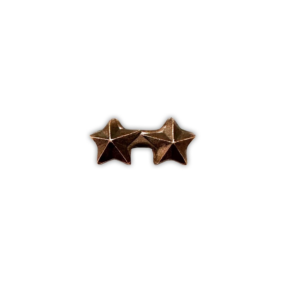 Star 3/16" Double Bronze Ribbon Device (each)