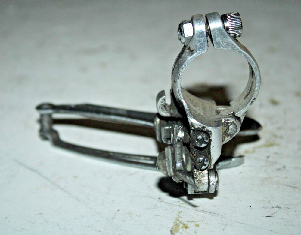 Shimano Altus Double Front MTB Derailleur 28.6mm Silver Bottom-Pull USA Shipper!