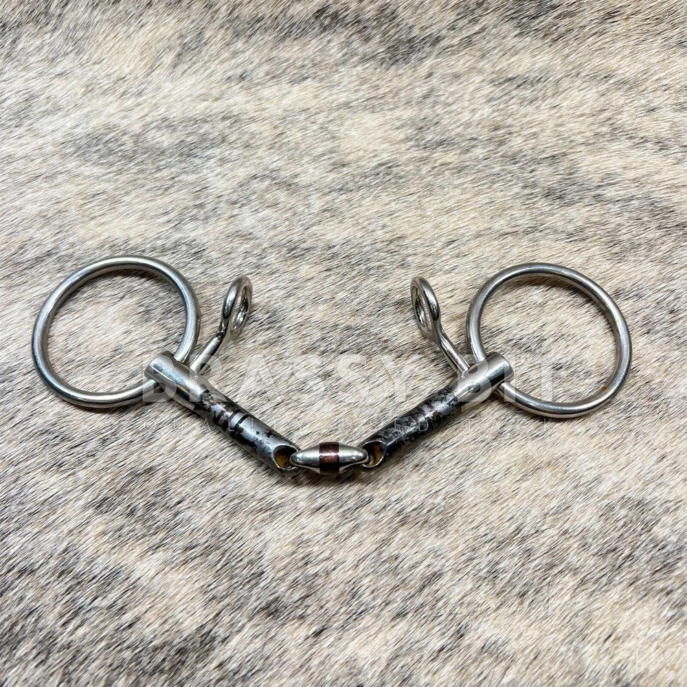 5" Fager Baucher Snaffle w/ Lozenge