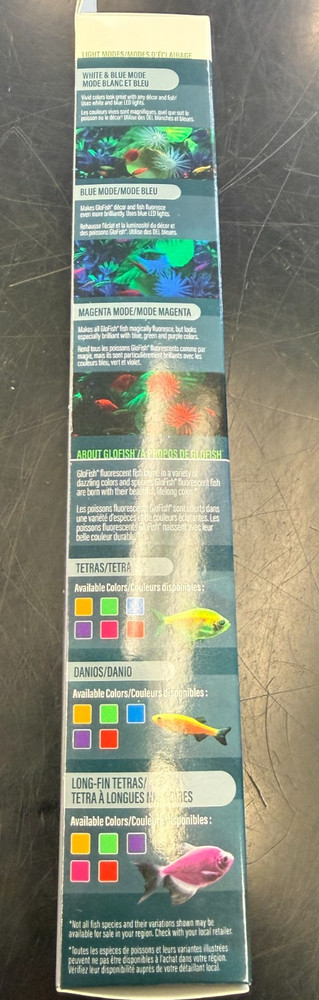 GloFish Color-Changing Cycle Light 75 Gallons, Four Modes - NEW