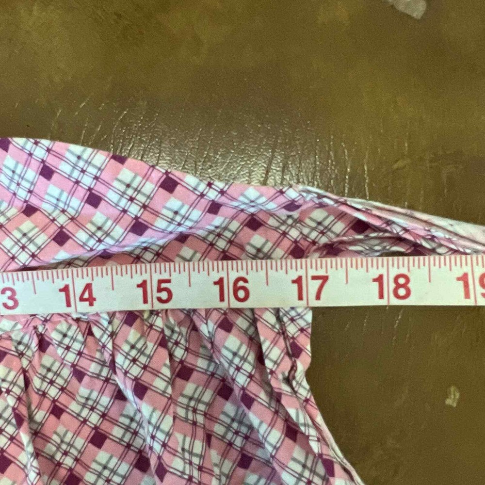 Vintage 1950’s Kitchen Pink Plaid Apron