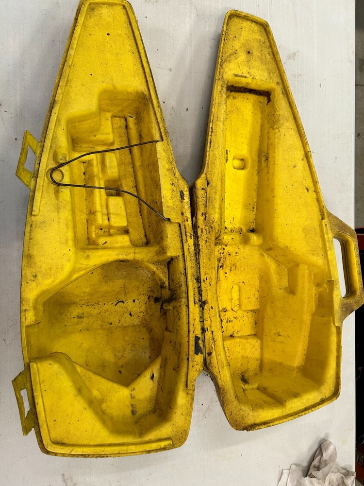 McCulloch Yellow Plastic Chainsaw Carrying Case