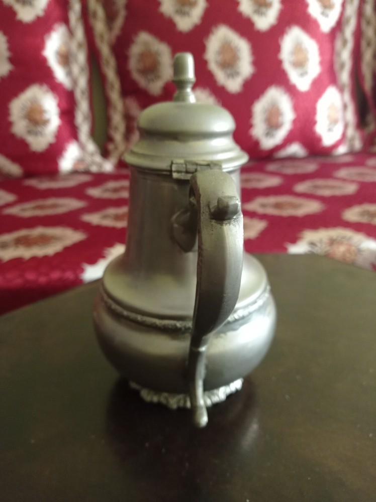Antique silver teapot