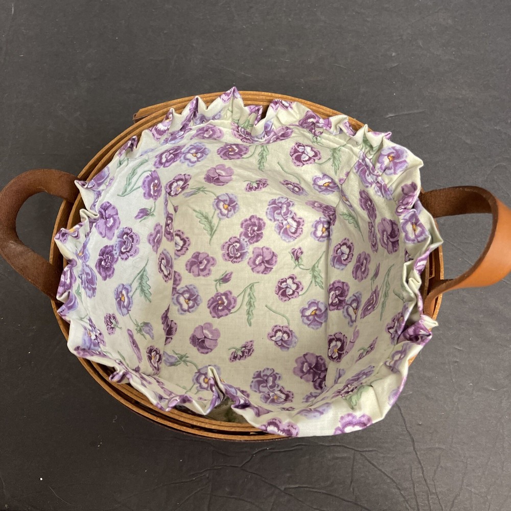 Longaberger 1997 Floral Basket