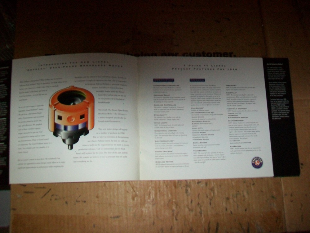 Vintage 1998 Lionel Heritage Train Catalog