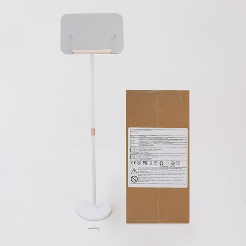 Adjustable Height Floor Lectern Podium Stand for Presentations and Laptops