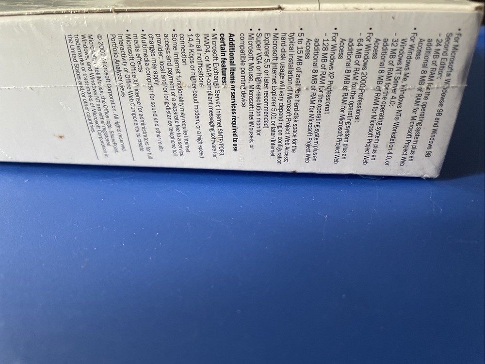 Microsoft Project Server 2002 _ Enterprise Project Management Server- 5 Licenses