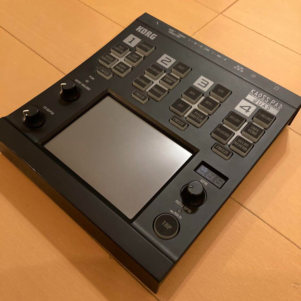 Korg Dynamic Effect Processor Kaoss Pad Quad KP-Quad Working Used