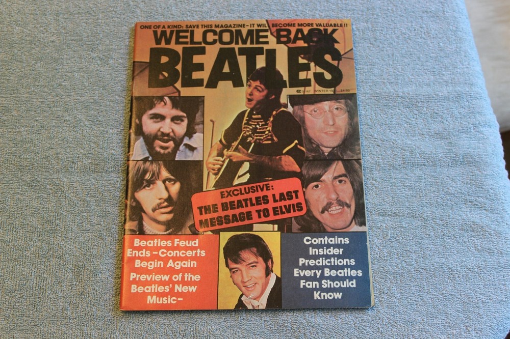 1977 "Welcome Back Beatles" 1-shot magazine