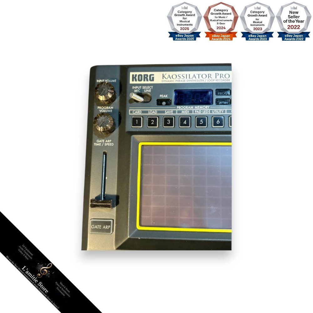 Korg Kaossilator Pro Sampler Sequencer Loop Recorder MIDI USB Pad KO-1PRO Japan