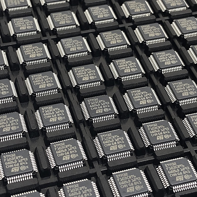 10Pcs STM32F103C8T6 Package LQFP48 MCU 32-bit Microcontroller Chip