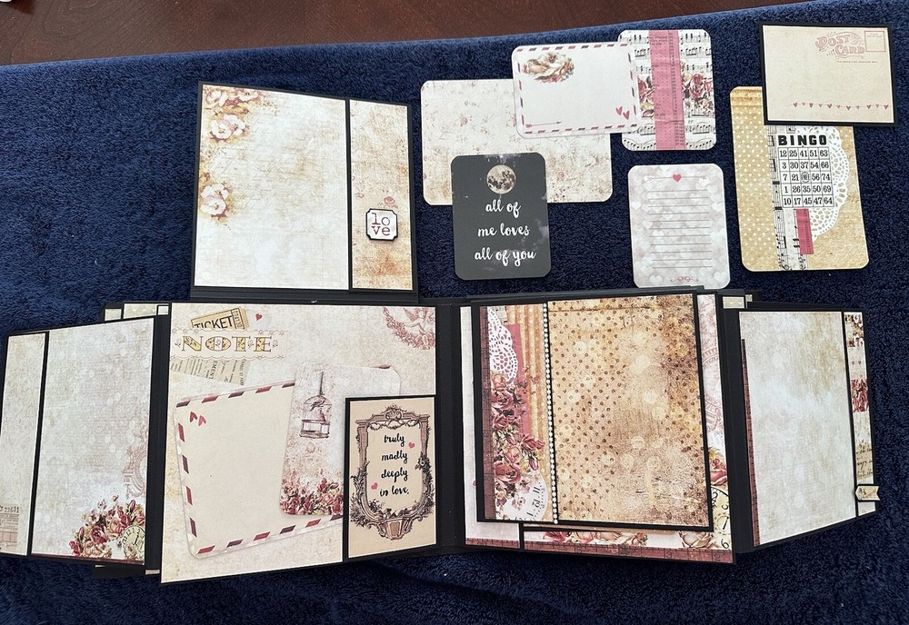 Handmade Album Using Prima Paperline