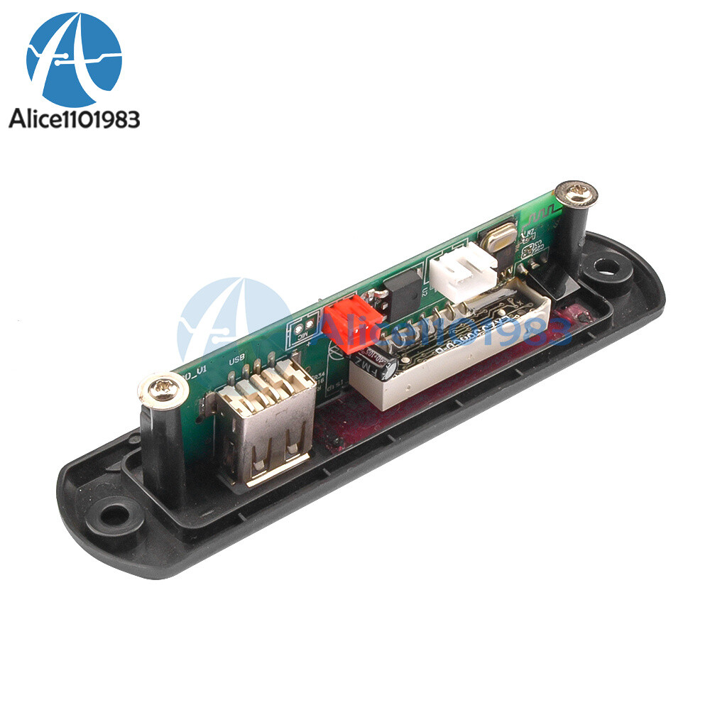 9V 12V Car MP3 WMA Decoder Board Audio Module Bluetooth 5.0 Music Remote Control