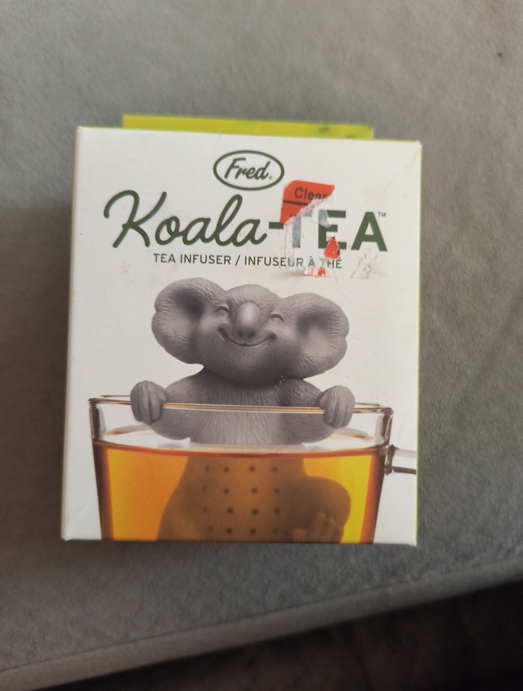 Tea Infuser Dweller Koala by Fred - Silicone Tea Leaf Strainer Infuser - NEW!