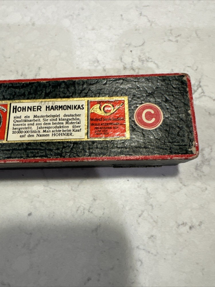 Chromonika II Harmonica C Key M. Hohner Original Box