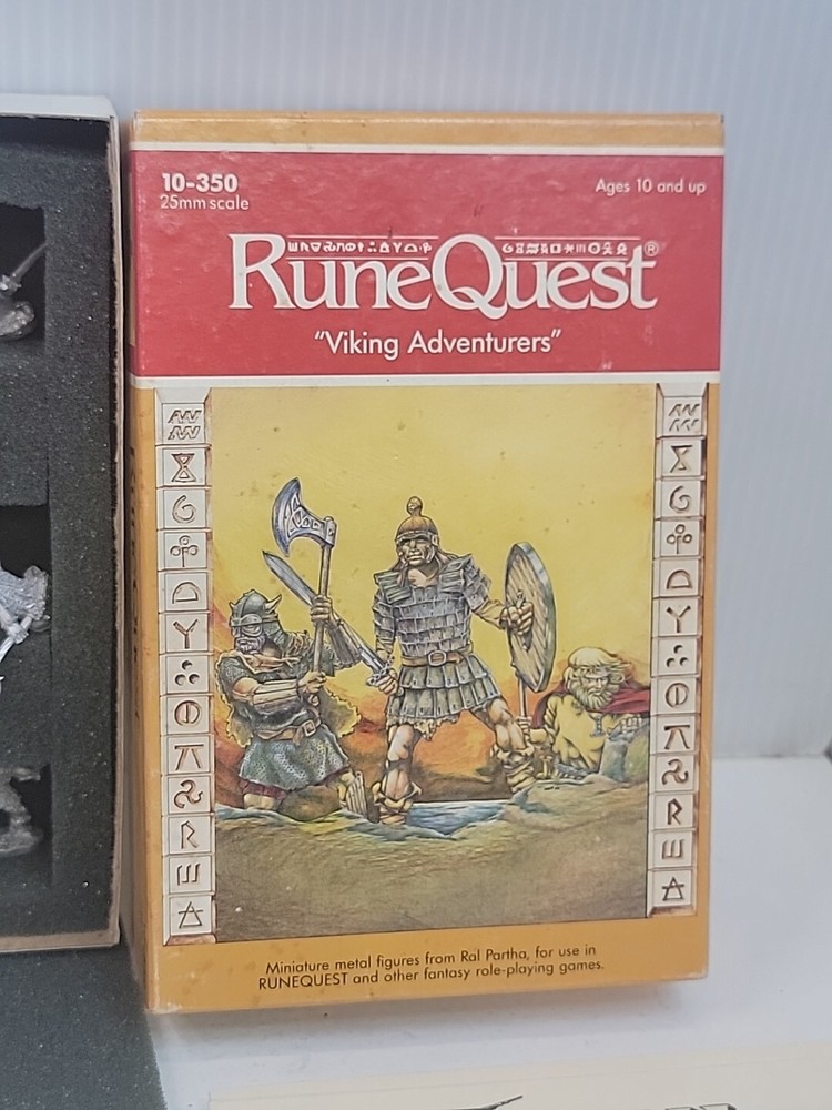 runequest miniatures Viking Adventures