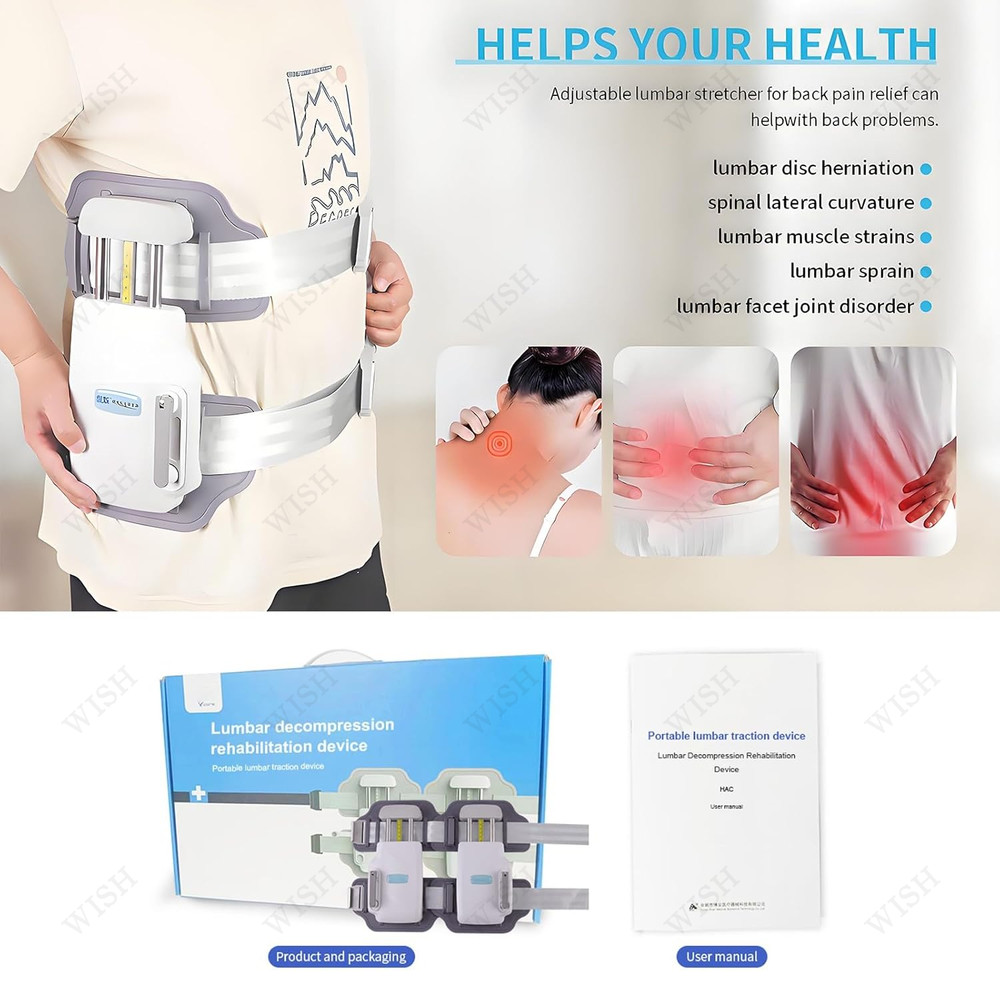 Lumbar Traction Device, Spinal Decompression Devices, Lumbar Decompression Belt