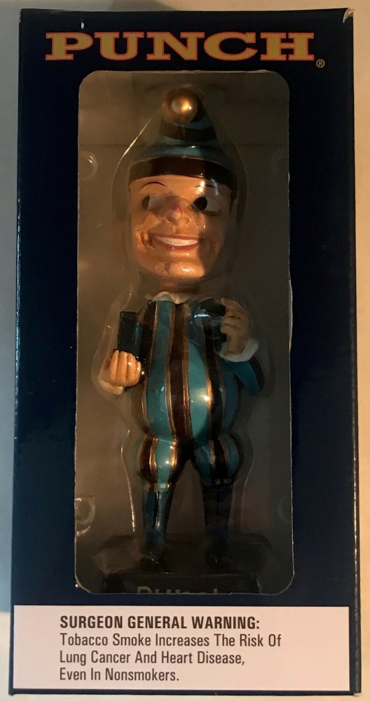 "Punch" ~ The Cigar Company Bobblehead ~ Blue