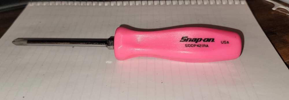 Snap-on ™ Tools PINK #2 Phillips Hard Handle Screwdriver SDDP42IRA