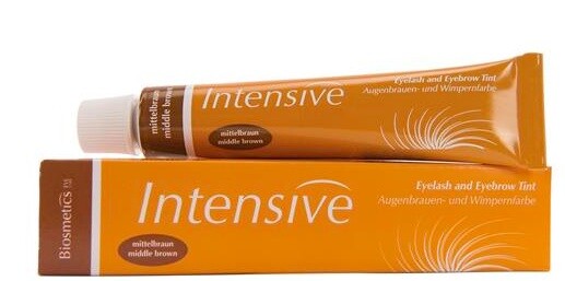 Eyelash & Eyebrows Tint " Middle Brown " Professional  20 mg Intensive