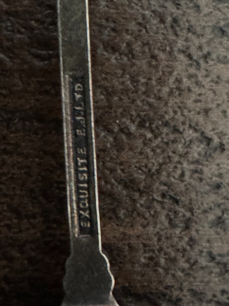Windsor Castle Exquisite EJ LTD Collector Spoon Silver Tone